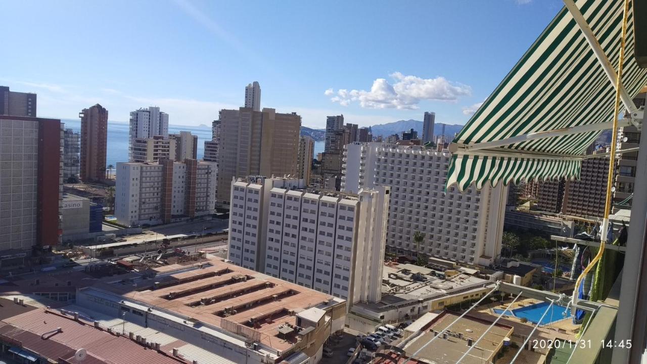 Apto San Angelo Benidorm Vistas Al Mar 400 M Екстериор снимка