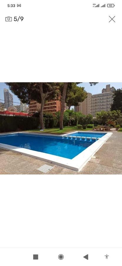 Apto San Angelo Benidorm Vistas Al Mar 400 M Екстериор снимка