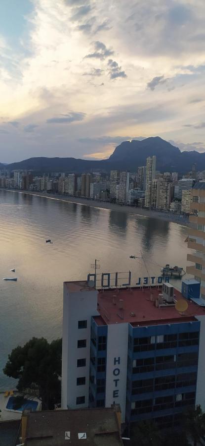 Apto San Angelo Benidorm Vistas Al Mar 400 M Екстериор снимка