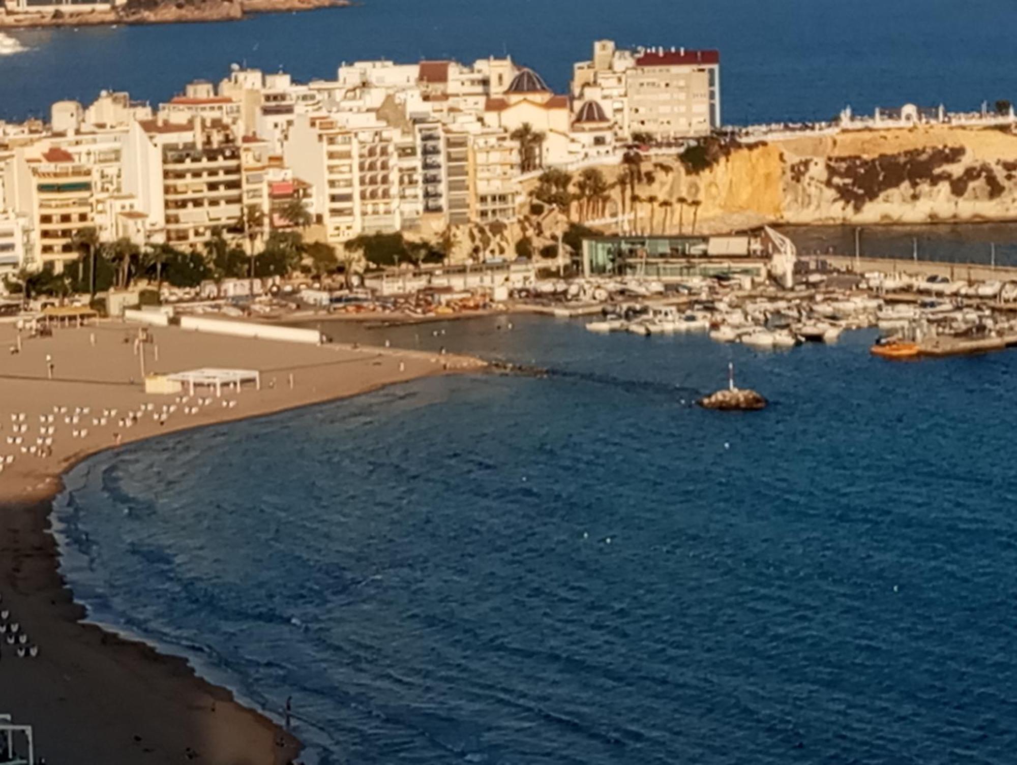 Apto San Angelo Benidorm Vistas Al Mar 400 M Екстериор снимка
